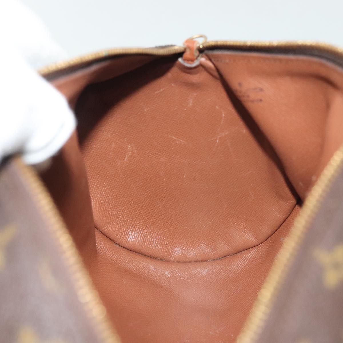 Louis Vuitton Papillon Handbag Monogram Canvas, BROWN, CANVAS, Handbag