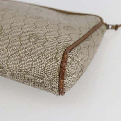 Christian Dior Vintage honeycomb clutch Canvas, Beige, Canvas, Clutch