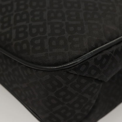 Bally Vintage Shoulder Bag Nylon, Black, Nylon, Shoulder Bag