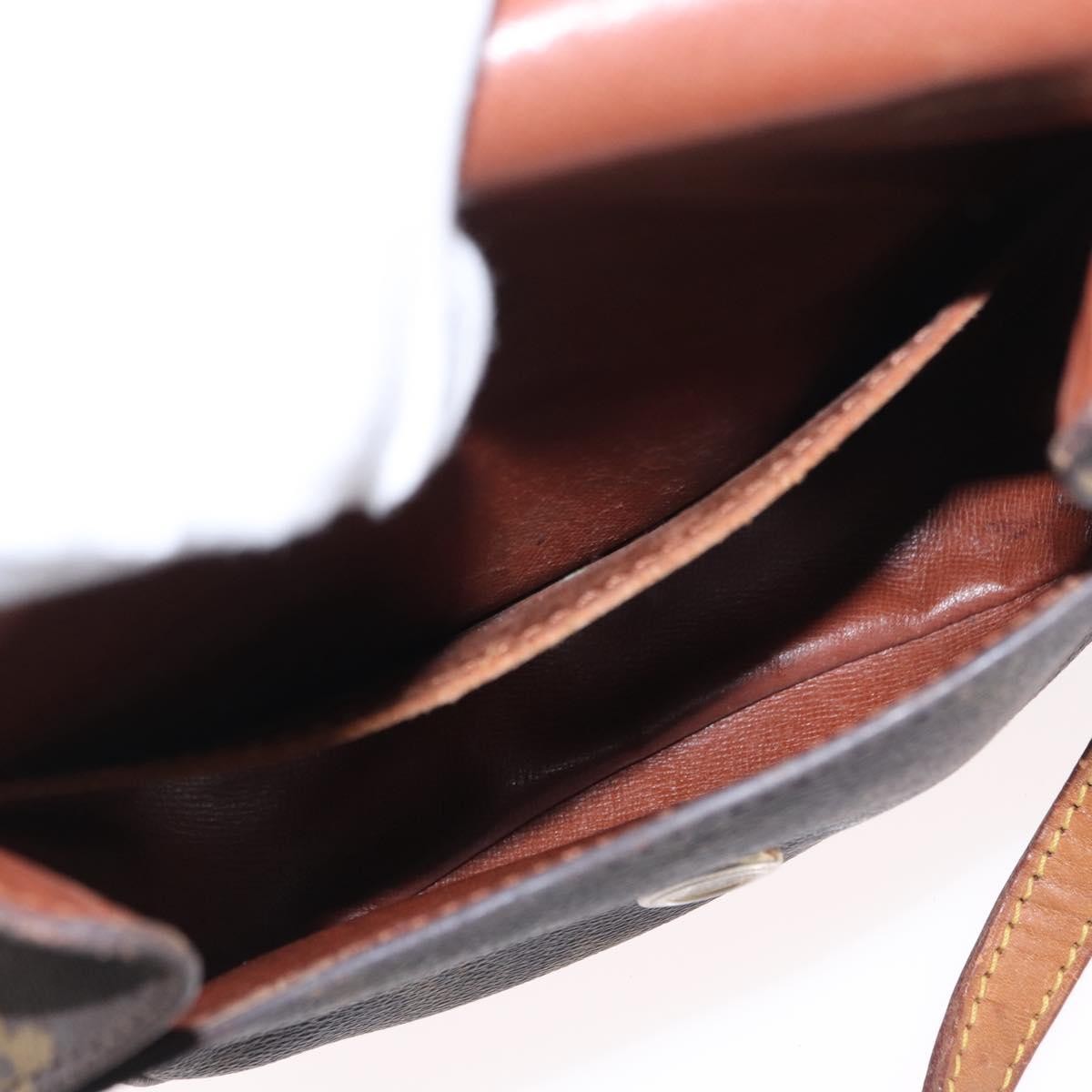 Louis Vuitton Saint Cloud Handbag Monogram Canvas, BROWN, CANVAS, Shoulder bag