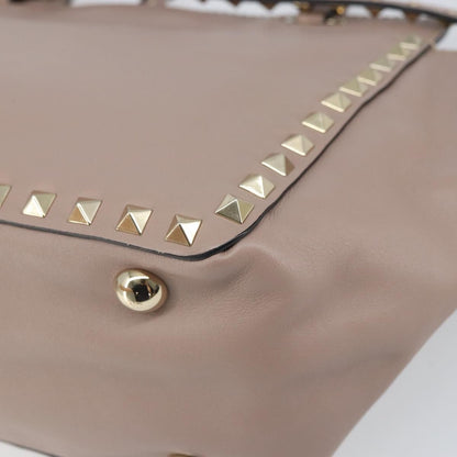 Valentino Garavani Rockstud Tote Soft Leather, PINK, LEATHER, Tote bag