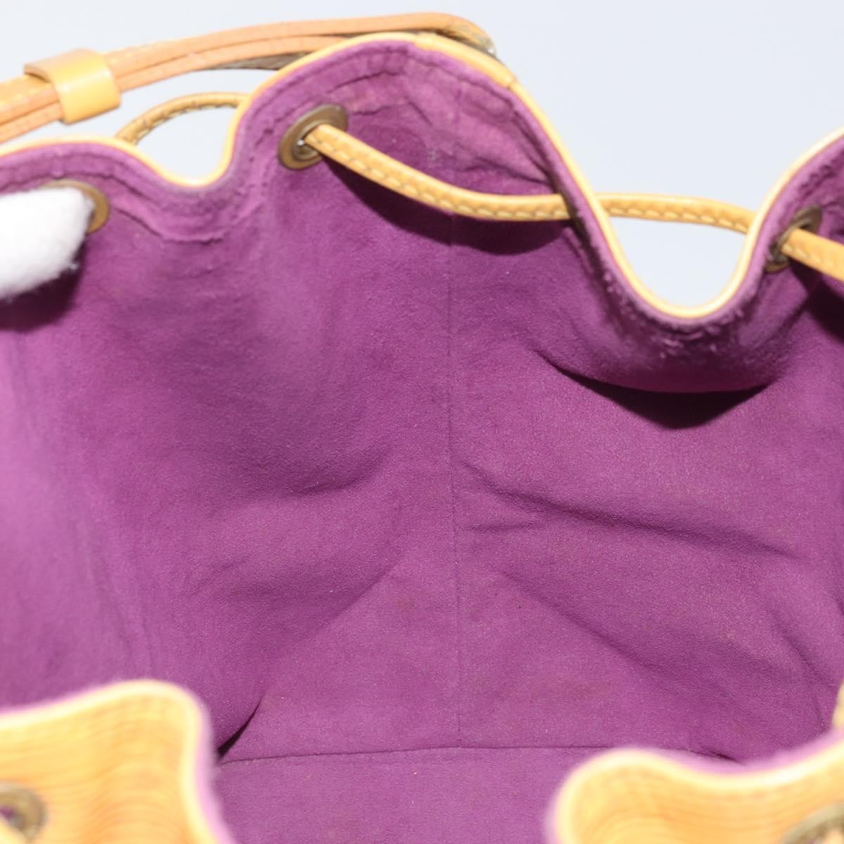 Louis Vuitton Noe Handbag Epi Leather, YELLOW, LEATHER, Shoulder bag