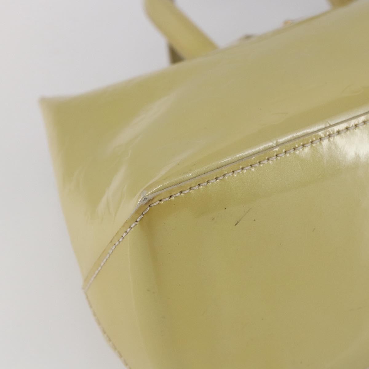 Louis Vuitton Wilshire Handbag Monogram Vernis, BEIGE, PATENT_LEATHER, Handbag