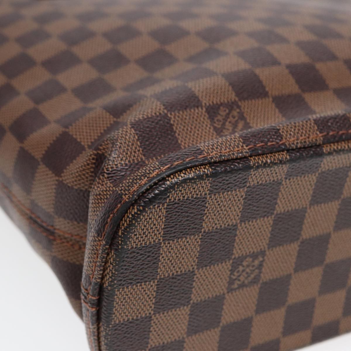 Louis Vuitton Vavin Tote Damier, BROWN, CANVAS, Tote bag