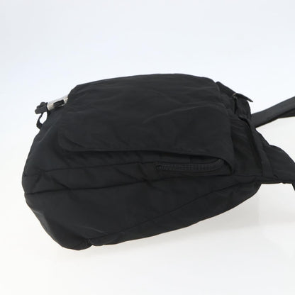 Prada Vintage Shoulder Bag Tessuto, BLACK, NYLON, Shoulder bag