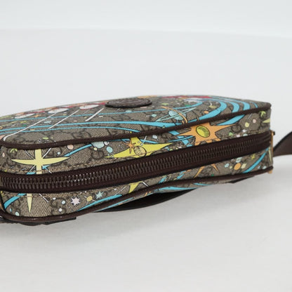 Gucci Disney Donald Duck Belt Bag Printed GG Coated Canvas, BEIGE, PVC, Shoulder bag