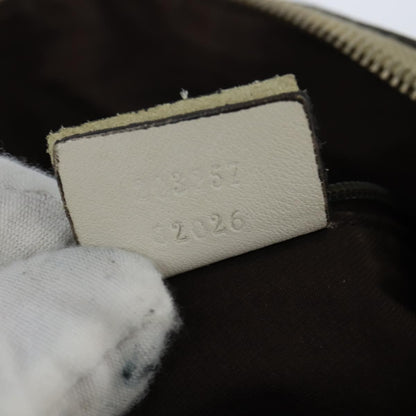 Gucci D Ring Messenger Bag GG Canvas, BEIGE, CANVAS, Shoulder bag