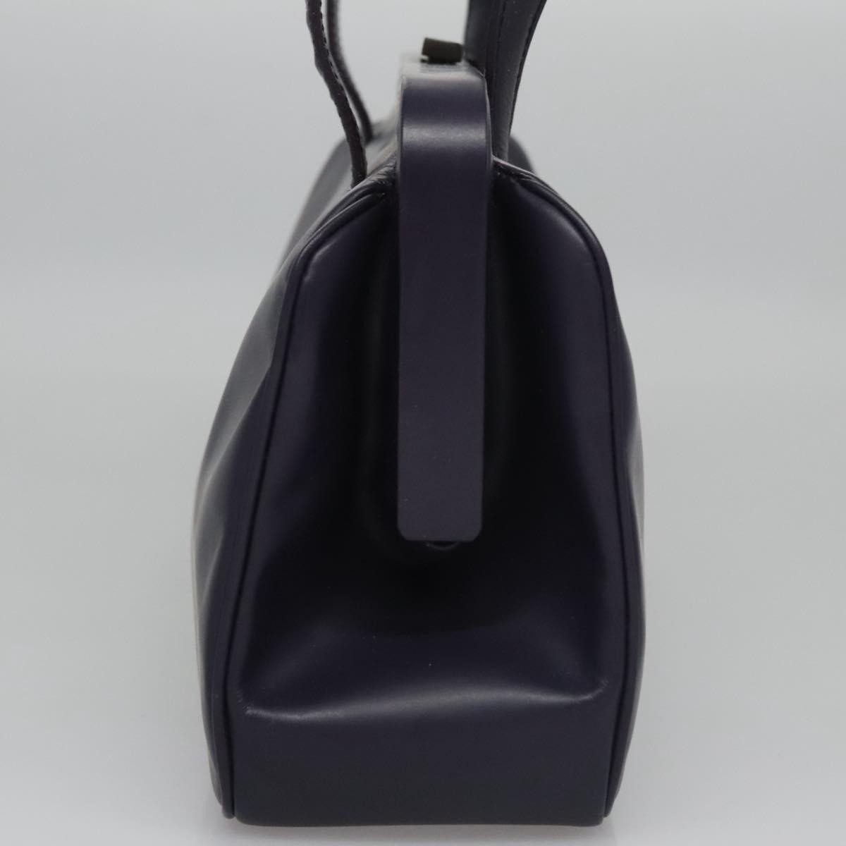Prada Vintage Handbag Leather, PURPLE, LEATHER, Handbag