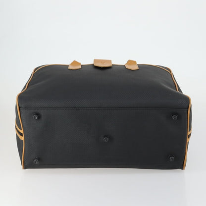 Saint Laurent Vintage Boston PVC Leather, BLACK, PVC, Travel bag