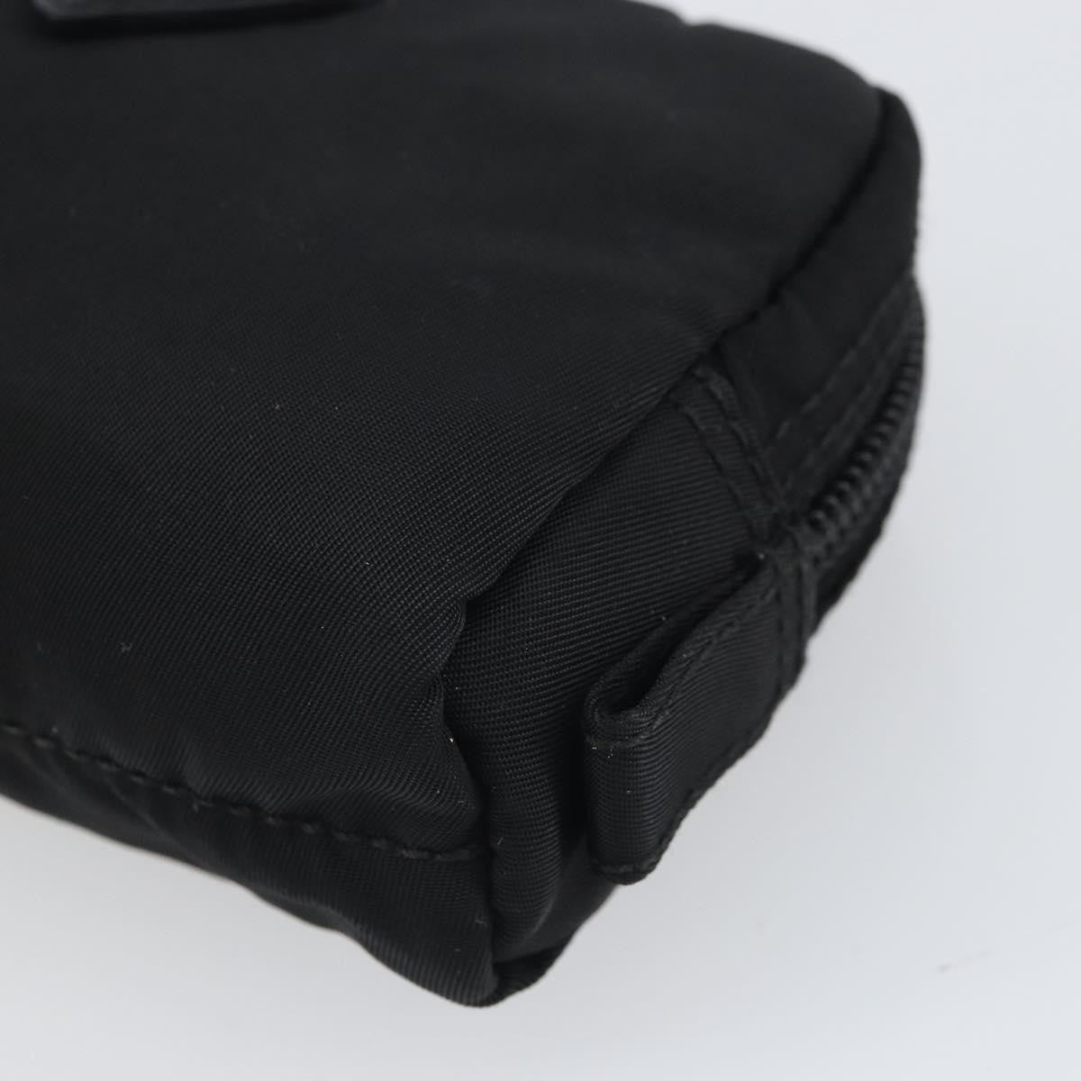 Prada Vintage Pouch Tessuto, BLACK, NYLON, Clutche & pouche
