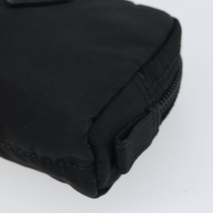 Prada Vintage Pouch Tessuto, BLACK, NYLON, Clutche & pouche