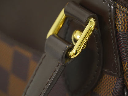 Louis Vuitton Verona Handbag Damier, BROWN, CANVAS, Handbag