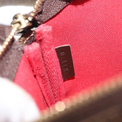 Louis Vuitton Mini pochette accessoires Damier Canvas, BROWN, CANVAS, Clutche & pouche