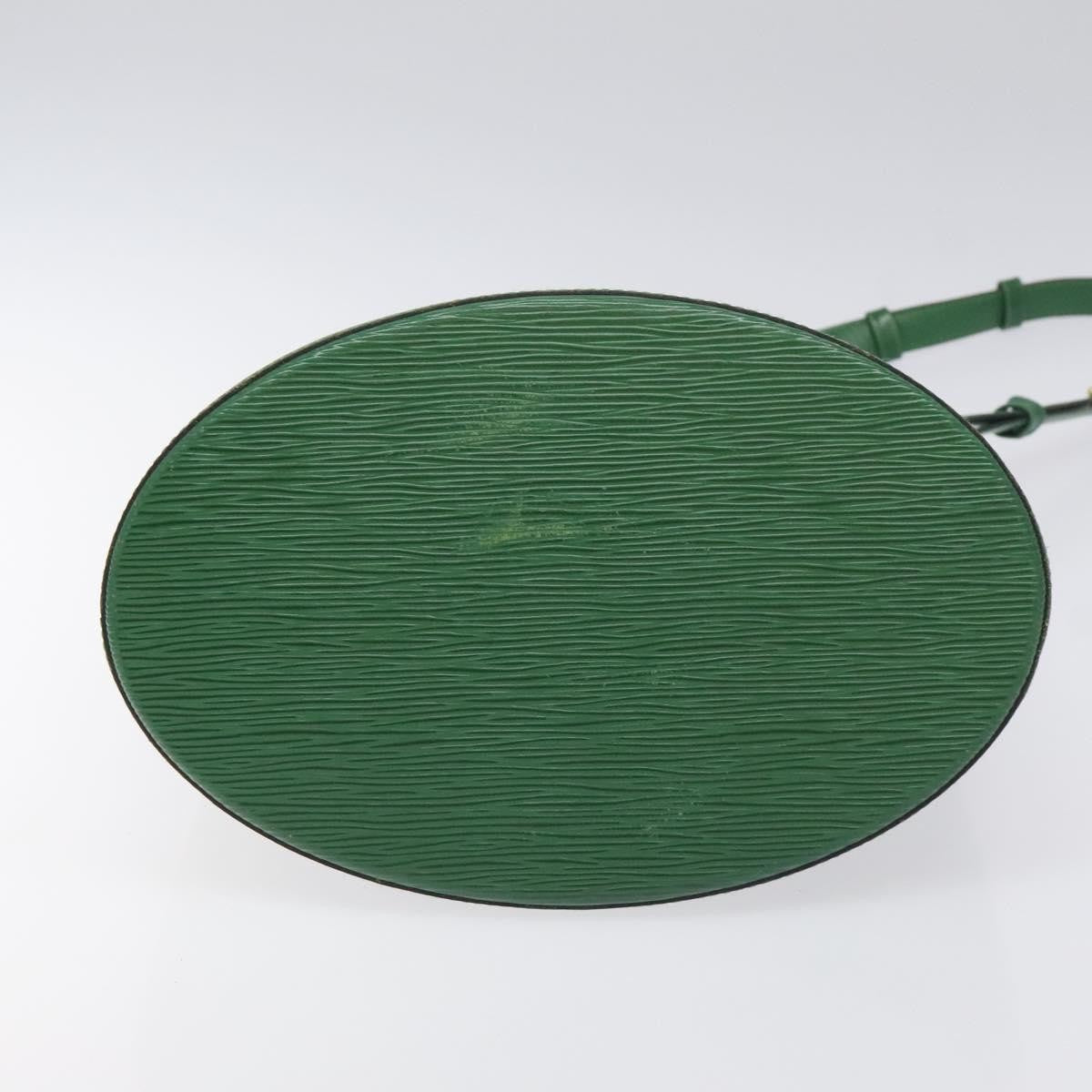 Louis Vuitton Cluny Shoulder Bag Epi Leather, GREEN, LEATHER, Shoulder bag