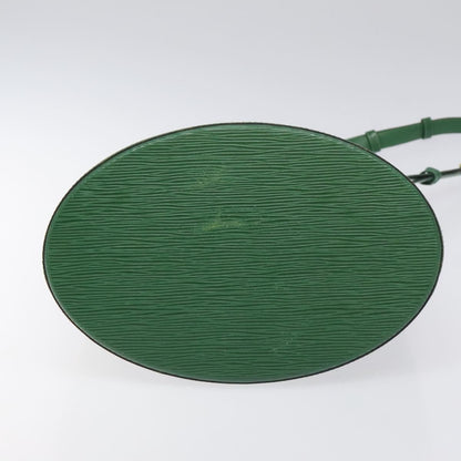 Louis Vuitton Cluny Shoulder Bag Epi Leather, GREEN, LEATHER, Shoulder bag