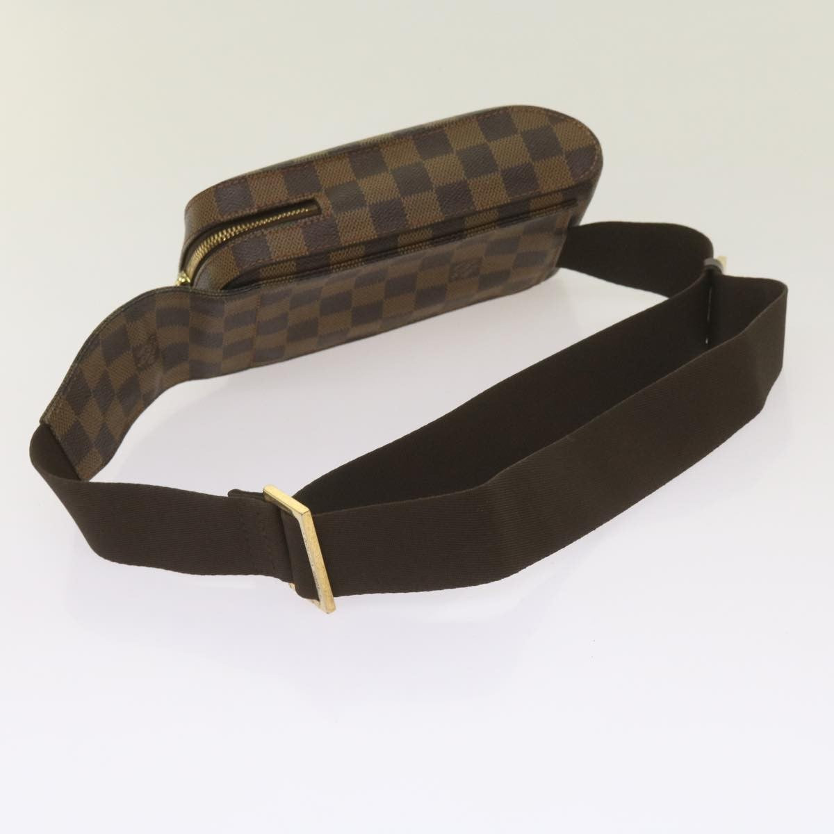 Louis Vuitton Geronimos Waist Bag Damier, BROWN, CANVAS, Shoulder bag