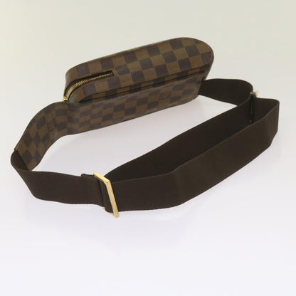 Louis Vuitton Geronimos Waist Bag Damier, BROWN, CANVAS, Shoulder bag