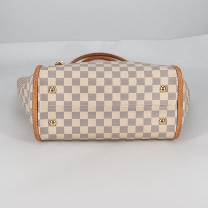 Louis Vuitton Propriano Handbag Damier, WHITE, CANVAS, Tote bag