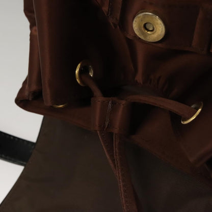 Balenciaga Vintage Backpack Nylon, BROWN, NYLON, Backpack