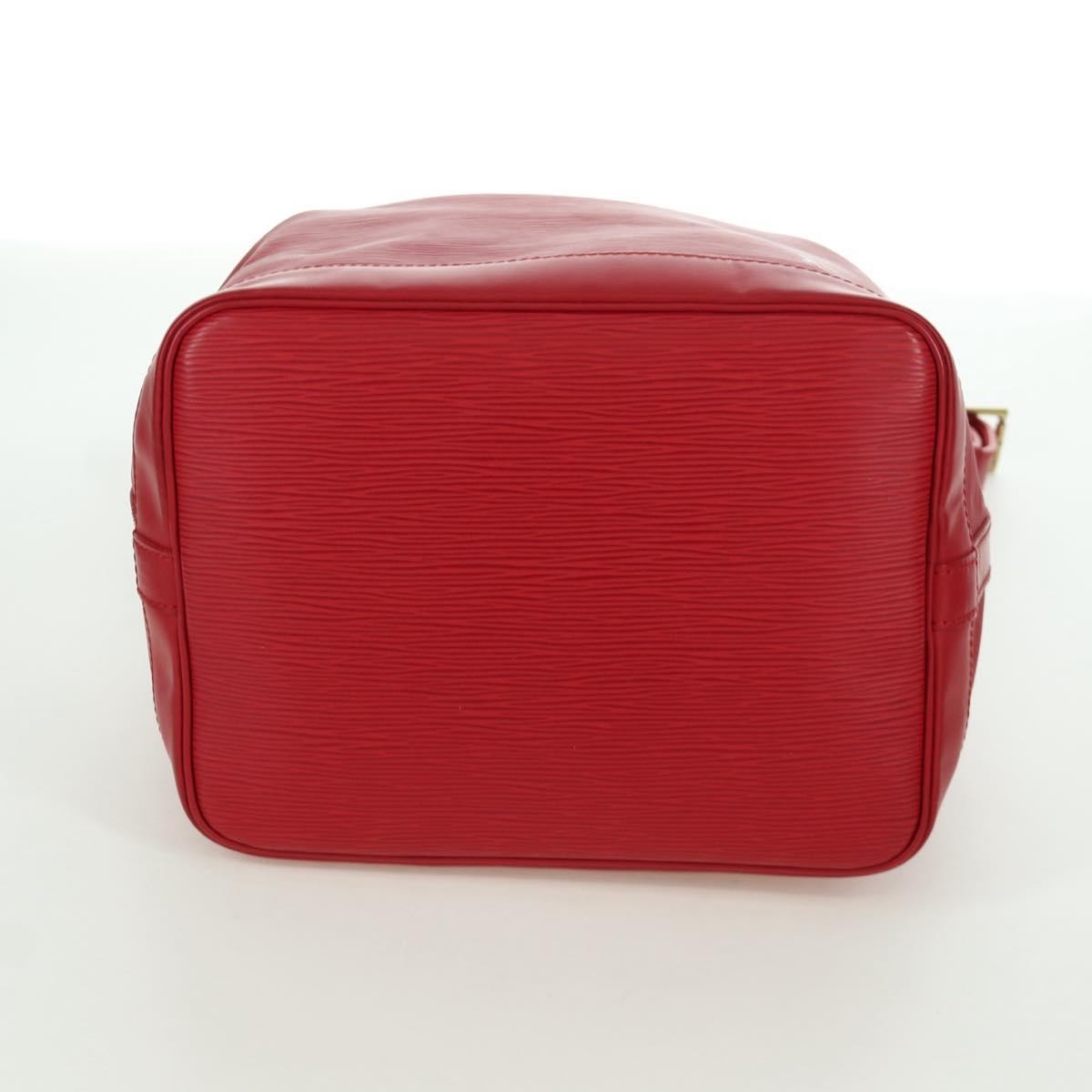 Louis Vuitton Petit Noe Handbag Epi Leather, Red, Leather, Shoulder Bag