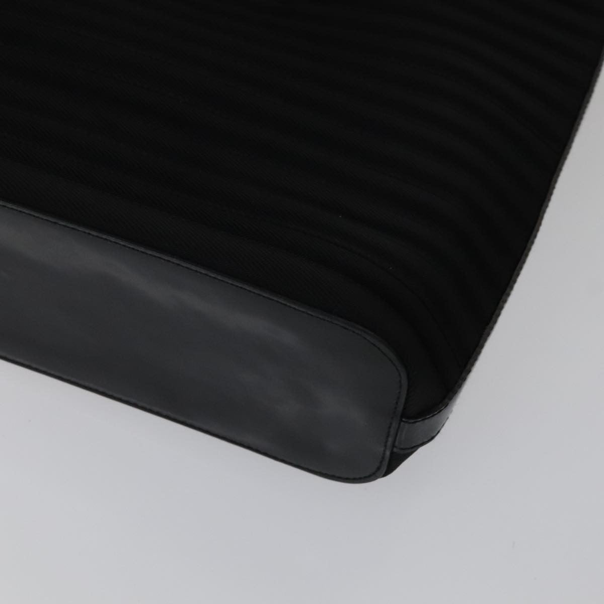 Gucci Vintage Bamboo Handle Bag Nylon, BLACK, NYLON, Handbag