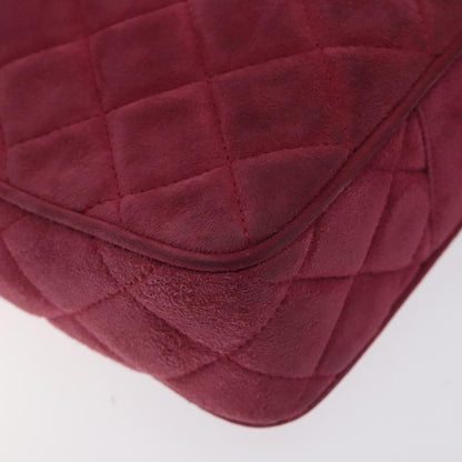 Chanel Vintage Camera bag Suede, PINK, SUEDE, Crossbody bag