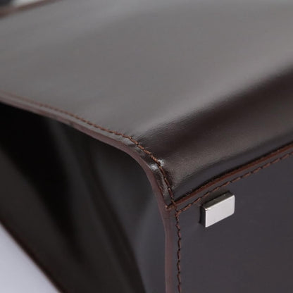 Celine Handbag Leather, BROWN, LEATHER, Handbag