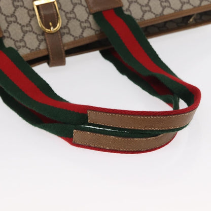 Gucci Sherry Line Tote Canvas, BEIGE, PVC, Tote bag