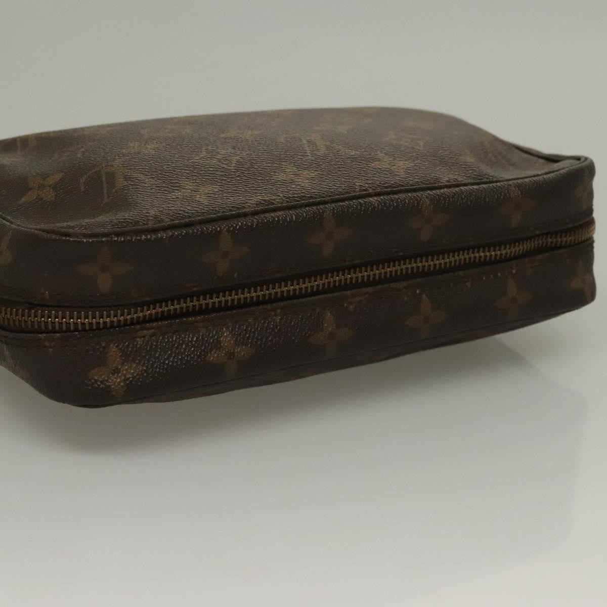 Louis Vuitton Trousse Toilette Monogram Canvas, BROWN, CANVAS, Clutche & pouche