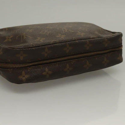 Louis Vuitton Trousse Toilette Monogram Canvas, BROWN, CANVAS, Clutche & pouche
