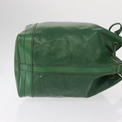 Louis Vuitton Noe Handbag Epi Leather, GREEN, LEATHER, Shoulder bag