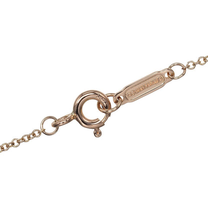 Tiffany & Co. Metro Heart Pendant Necklace 18K Rose Gold and Diamonds, GOLD, ROSE_GOLD, Necklace