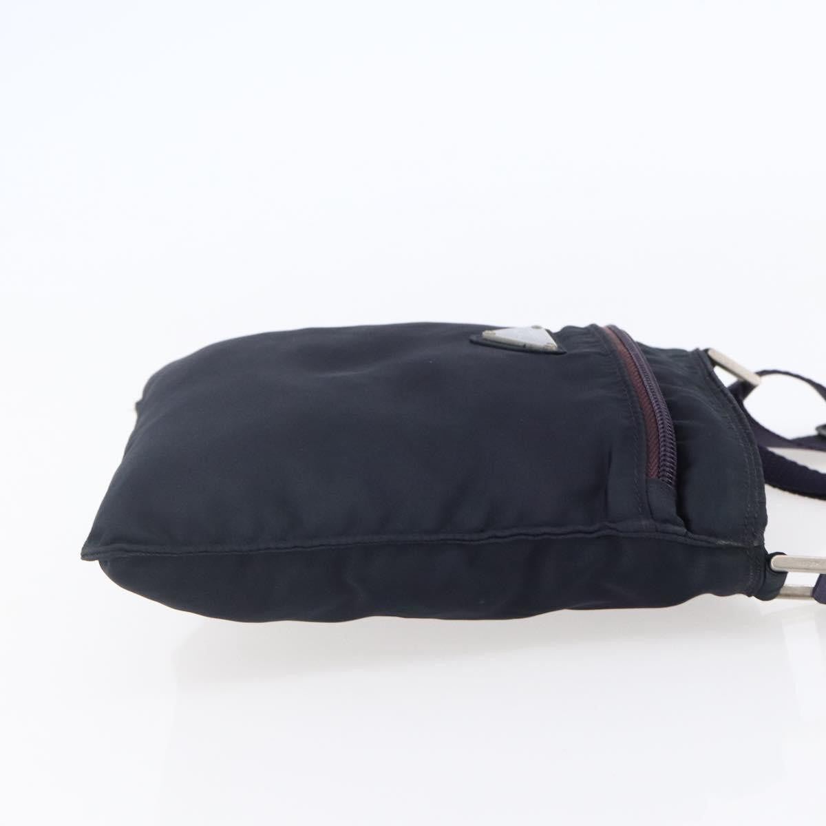 Prada Front Pocket Messenger Bag Tessuto, PURPLE, NYLON, Shoulder bag