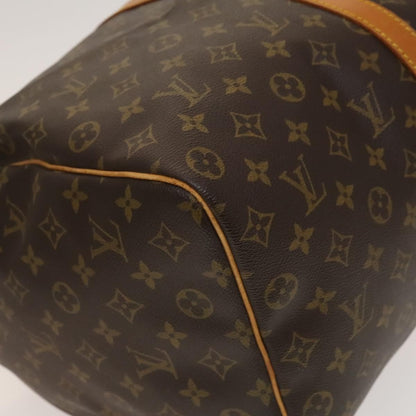 Louis Vuitton Keepall Bag Monogram Canvas, BROWN, CANVAS, Travel bag