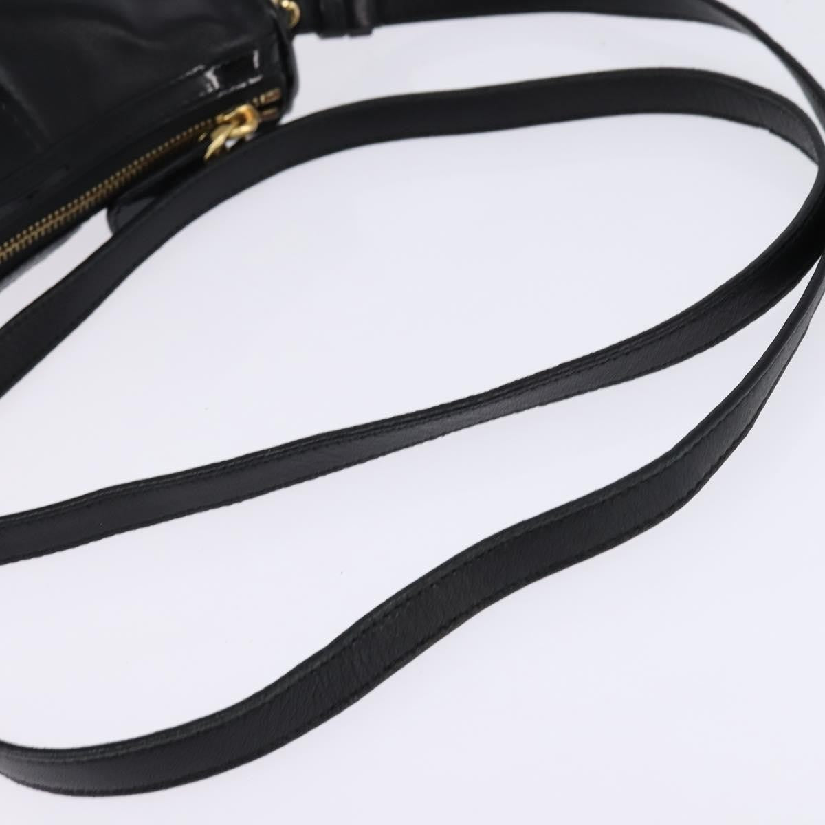Salvatore Ferragamo Vala Shoulder Bag Leather, BLACK, LEATHER, Shoulder bag