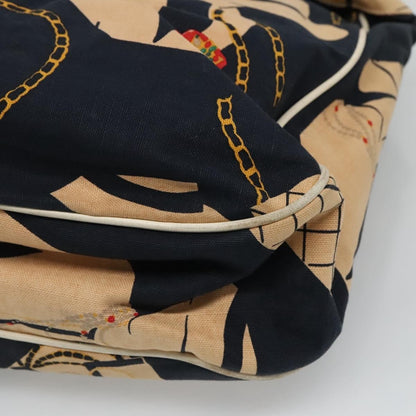 Chanel Miss Mademoiselle Shoulderbag Canvas, NAVY, CANVAS, Shoulder bag