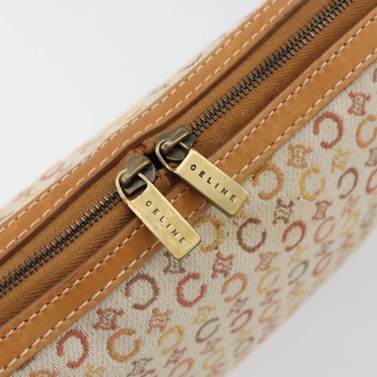 Celine Vintage Macadam Shoulder Bag Canvas, Multicolour, Canvas, Shoulder Bag
