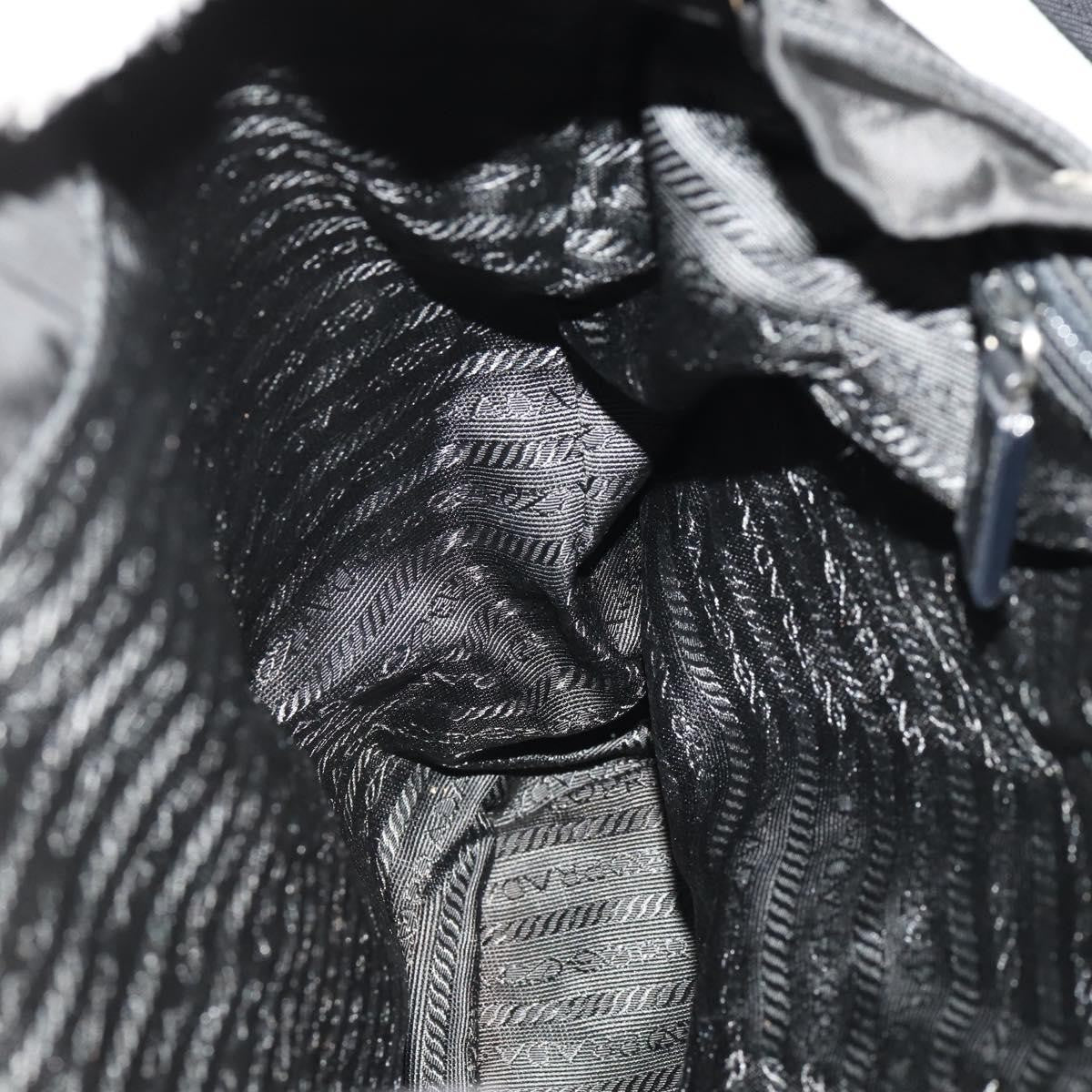 Prada Front Pocket Backpack Tessuto, BLACK, NYLON, Backpack