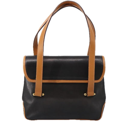 Celine Handbag Leather, BLACK, LEATHER, Handbag
