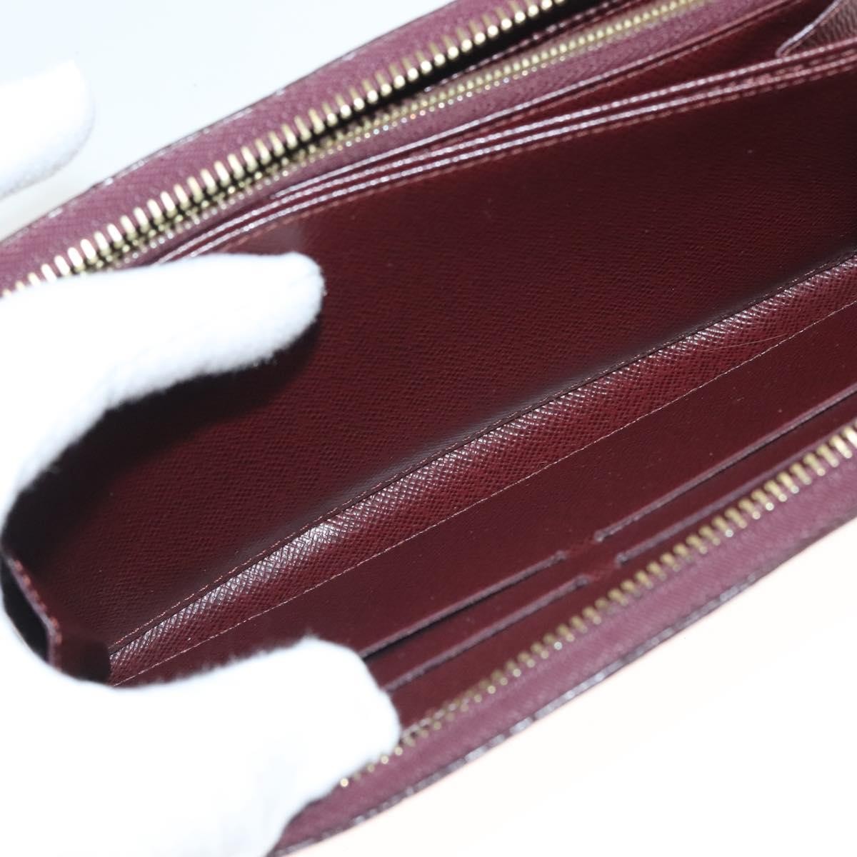 Louis Vuitton Zippy Wallet NM Damier, RED, CANVAS, Wallets