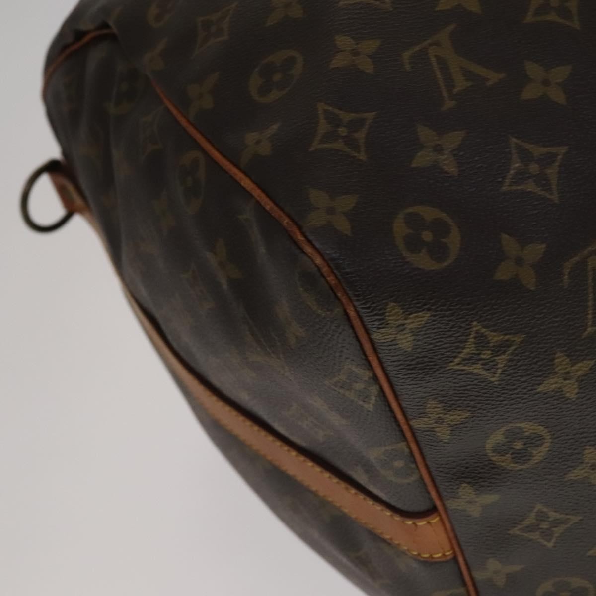 Louis Vuitton Keepall Bandouliere Bag Monogram Canvas, BROWN, CANVAS, Travel bag