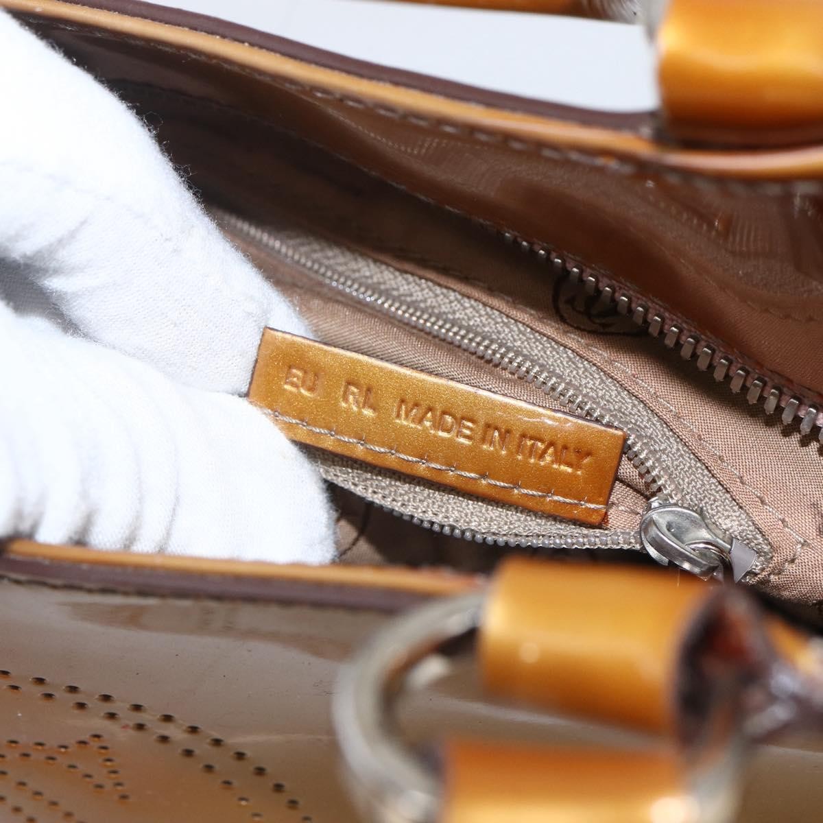 cartier Marcello Handbag Patent leather, Yellow, Patent Leather, Handbag