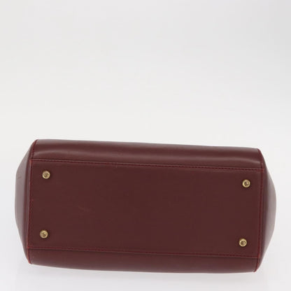 cartier Must De Cartier Leather, BURGUNDY, LEATHER, Handbag