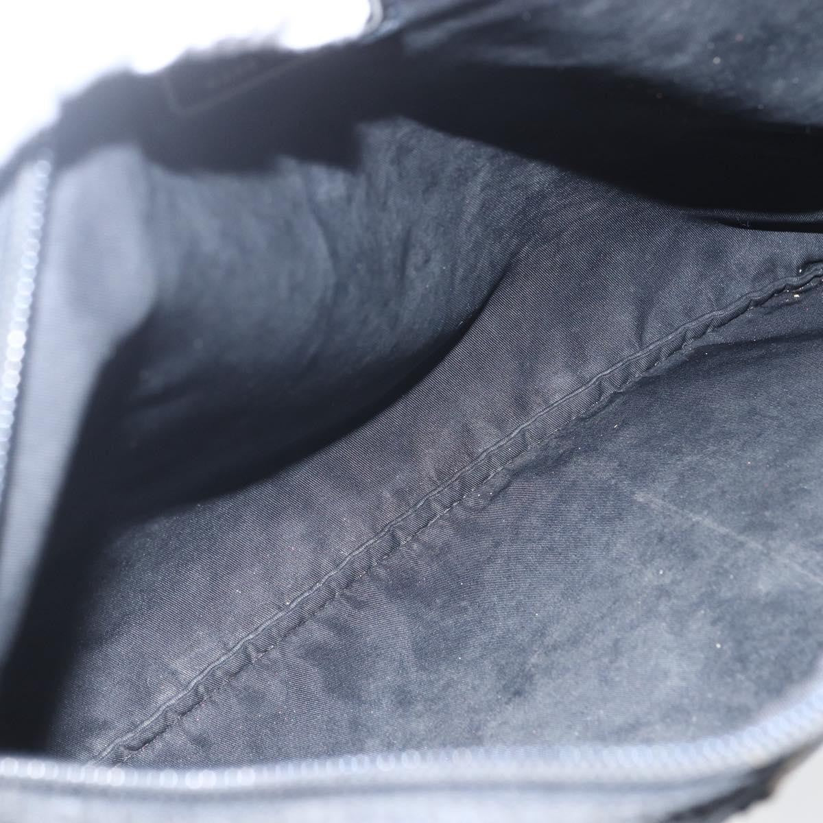Prada Zip Top Messenger Bag Tessuto, BLACK, NYLON, Shoulder bag