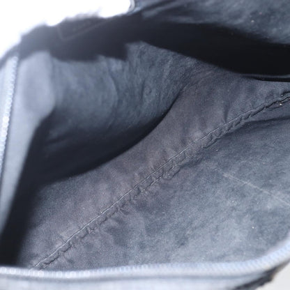 Prada Zip Top Messenger Bag Tessuto, BLACK, NYLON, Shoulder bag