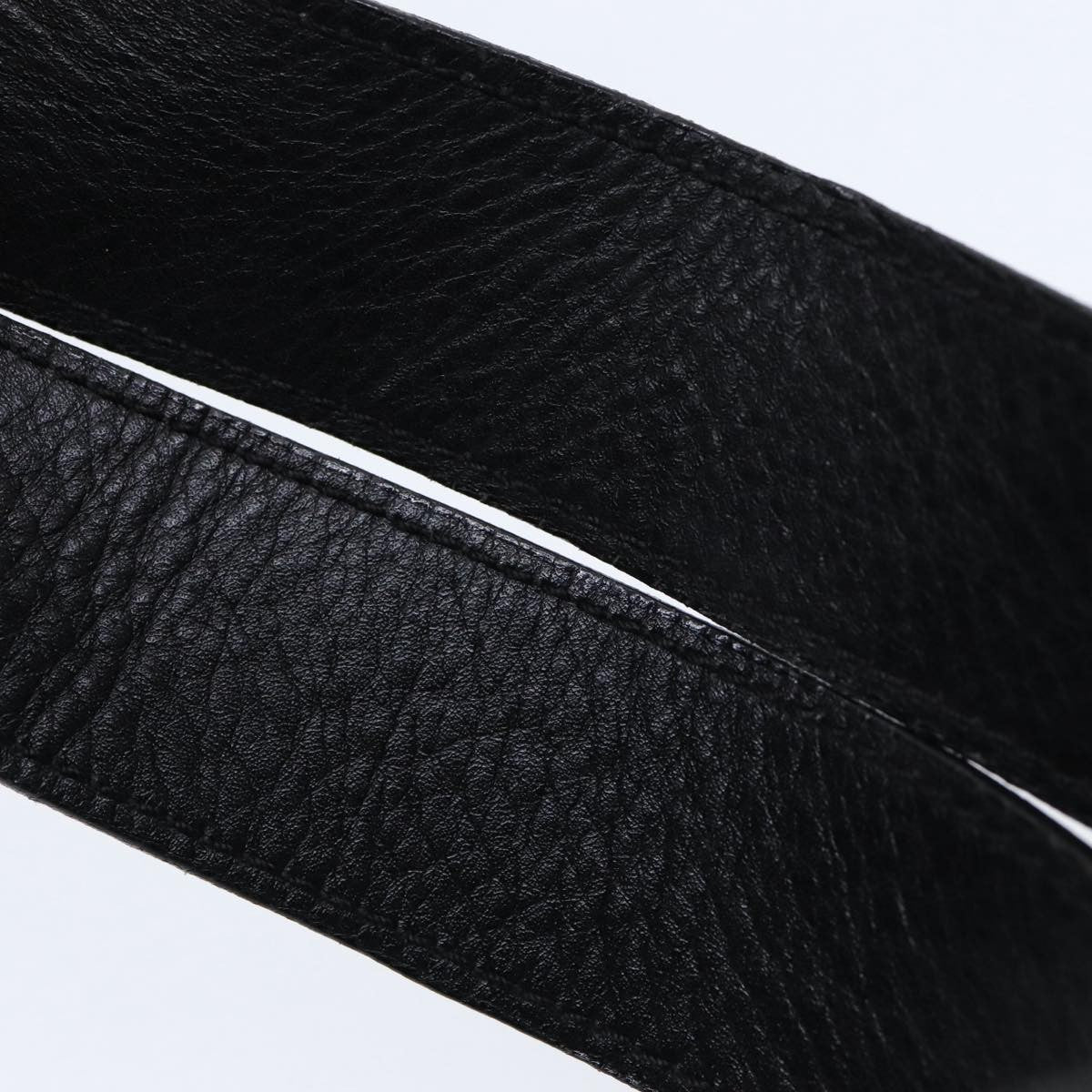 Gucci Vintage Bamboo Backpack Leather, BLACK, LEATHER, Backpack