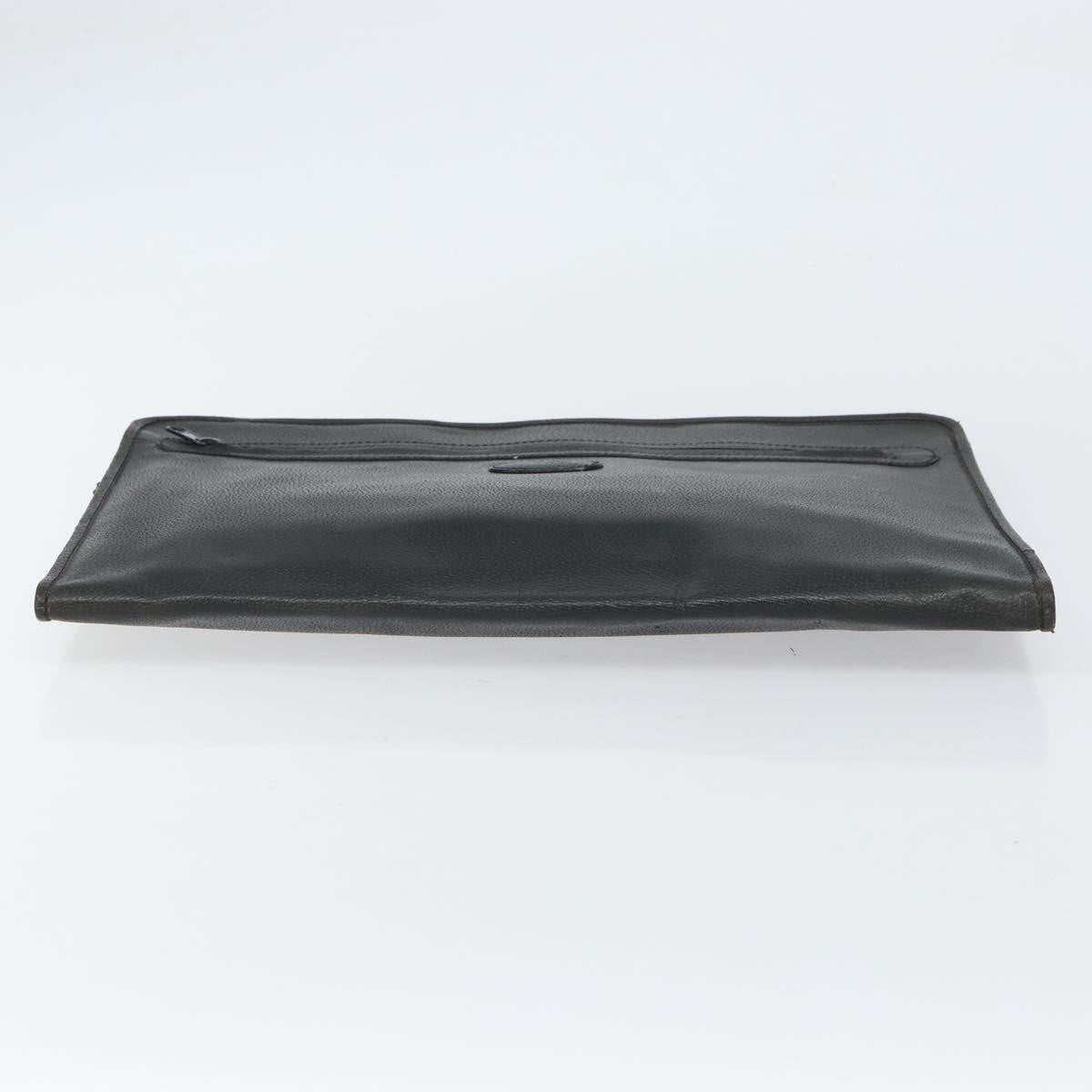 Gucci Vintage clutch Bag Leather, BLACK, LEATHER, Clutche & pouche