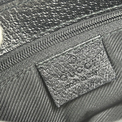 Gucci Vintage Jackie Waist Bag GG Canvas, BLACK, CANVAS, Clutche & pouche