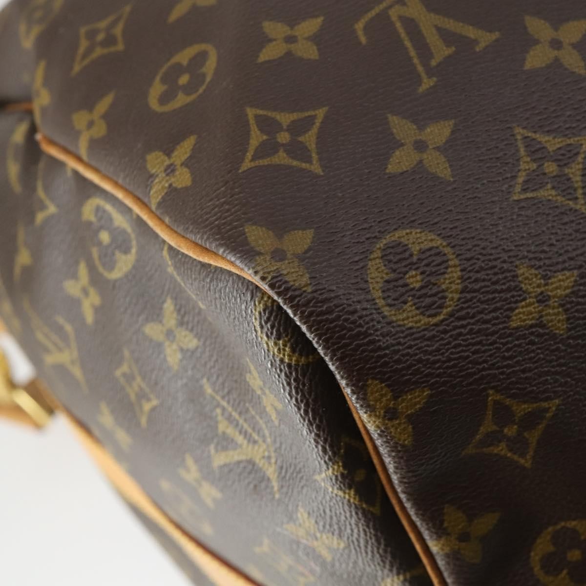 Louis Vuitton Keepall Bandouliere Bag Monogram Canvas, BROWN, CANVAS, Travel bag