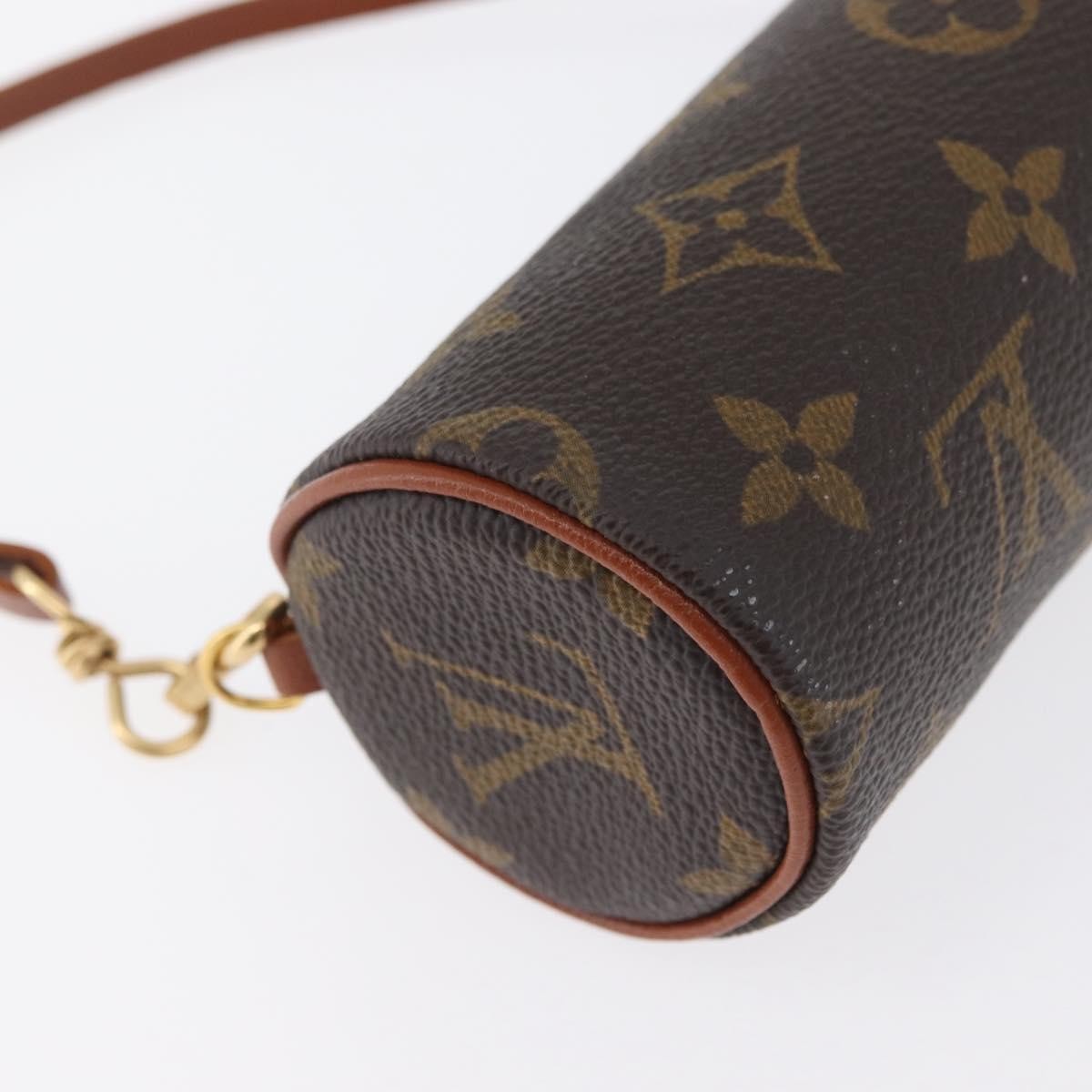 Louis Vuitton Papillon Pochette Monogram Canvas, BROWN, CANVAS, Clutche & pouche